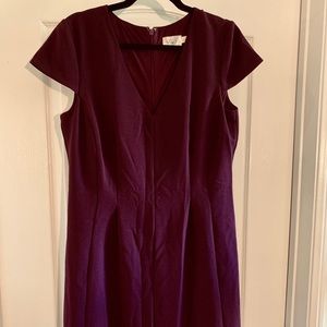 Eliza J V Neck Shift Dress